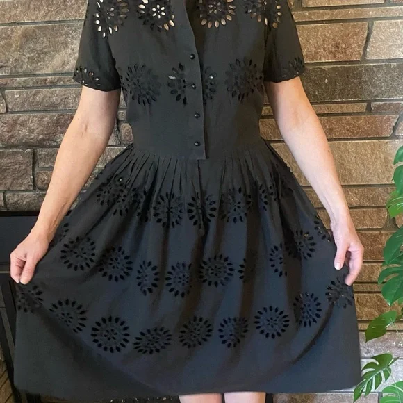 Dresses | Vintage Womens Cotton Day Dress C Early 196s | Poshmark